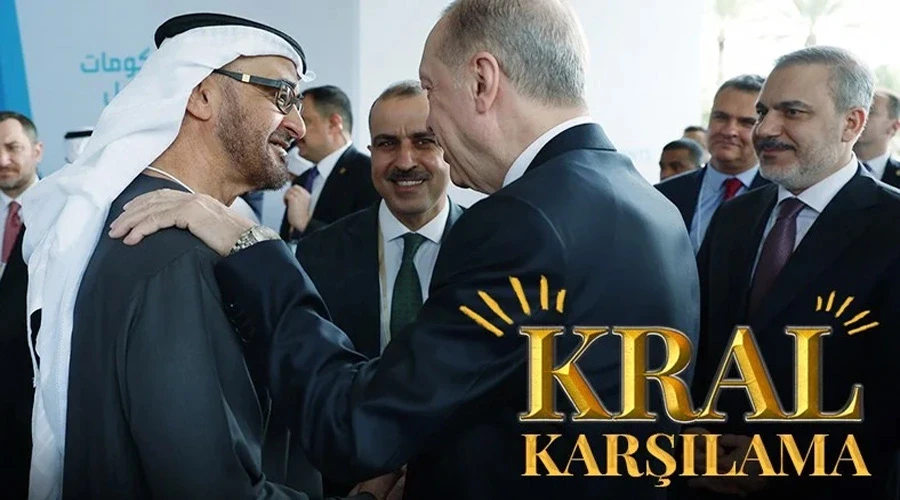 Cumhurbaşkanı Erdoğan, BAE Devlet Başkanı Al Nahyan ile görüştü