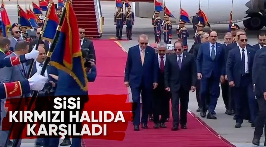 Tam 12 yıl sonra: Cumhurbaşkanı Erdoğan Mısır