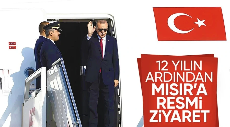 Cumhurbaşkanı Erdoğan bugün Mısır