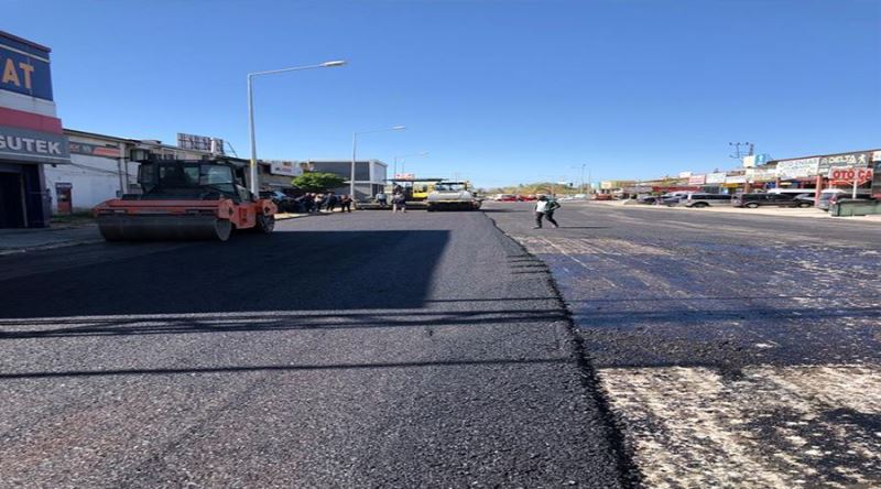 Vali, talimat verdi sanayi sitesinin yolları yapıldı
