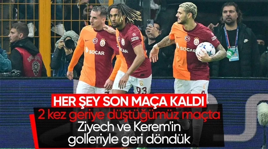 Galatasaray, Manchester United ile berabere kaldı