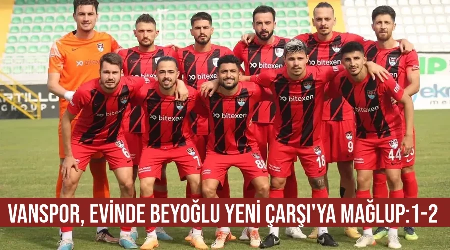 Vanspor, evinde Beyoğlu Yeni Çarşı