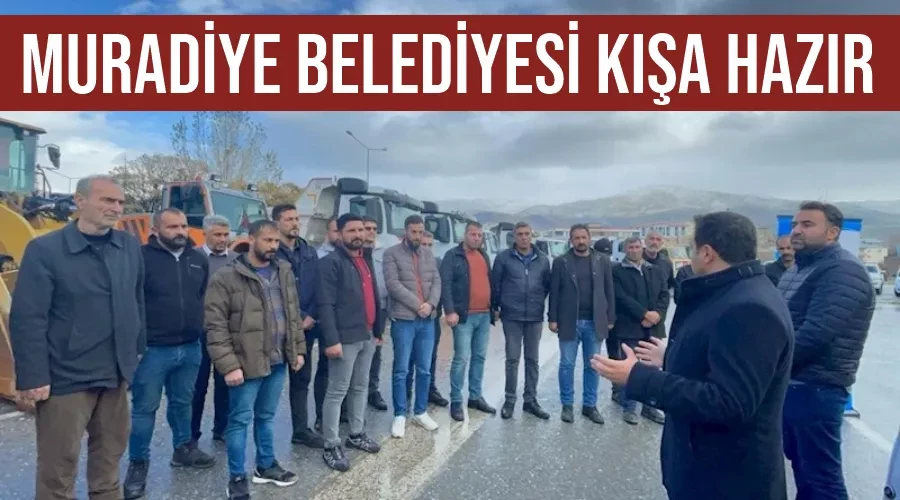 Muradiye Belediyesi kışa hazır