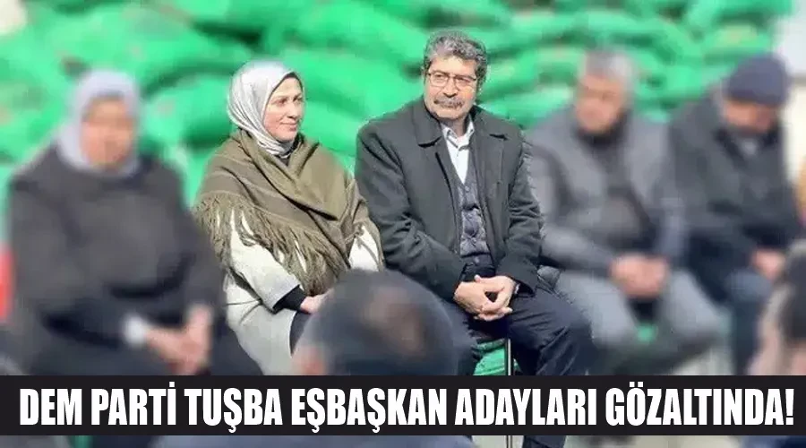 DEM Parti Tuşba Eşbaşkan Adayları Gözaltında!