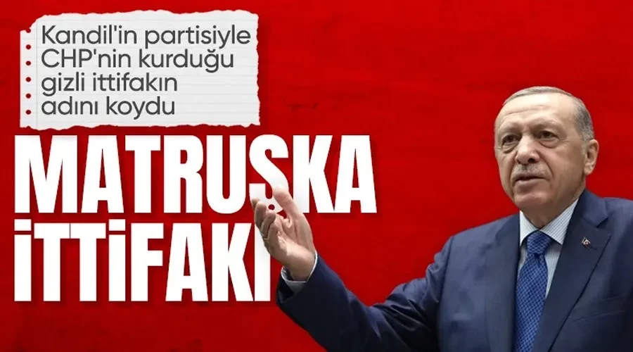 Cumhurbaşkanı Erdoğan, CHP-DEM Parti ittifakının adını koydu