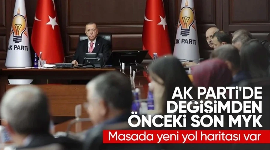  AK Parti MYK Toplantısı Başladı, Değişim İlk İl Başkanlarından Başlayacak