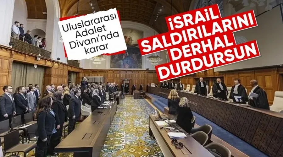 Uluslararası Adalet Divanı: İsrail saldırılarını derhal durdurmalı