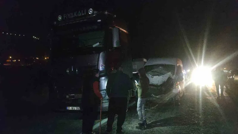 Van’da minibüs ve otomobil ineğe çarptı: Kazada 2 kişi yaralandı, inek telef oldu