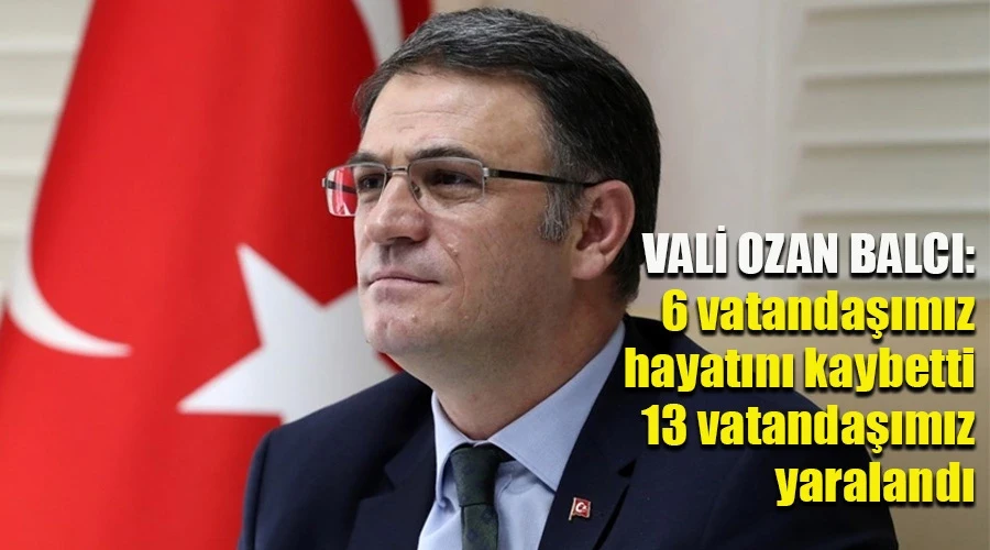 Vali Balcı: 