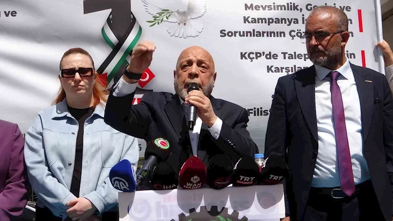 Hak-İş Genel Başkanı Arslan: 