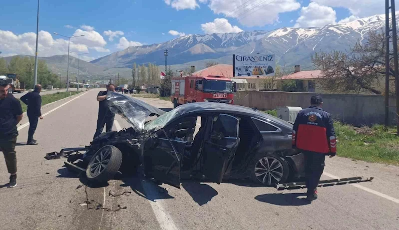 Van’da trafik kazası: 1 yaralı