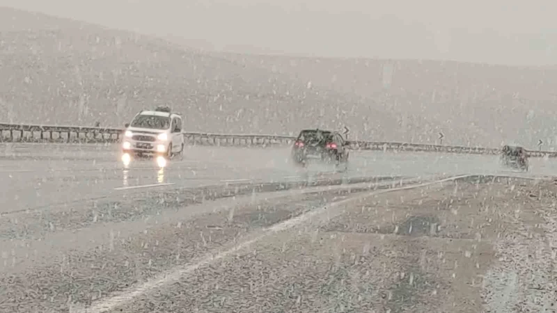 Van’da lapa lapa kar yağıyor