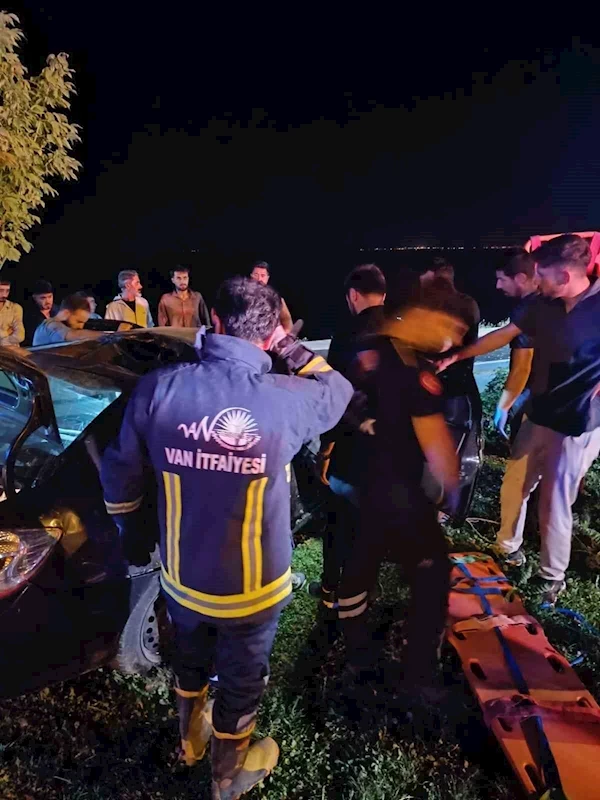Van’da trafik kazası: 1 yaralı